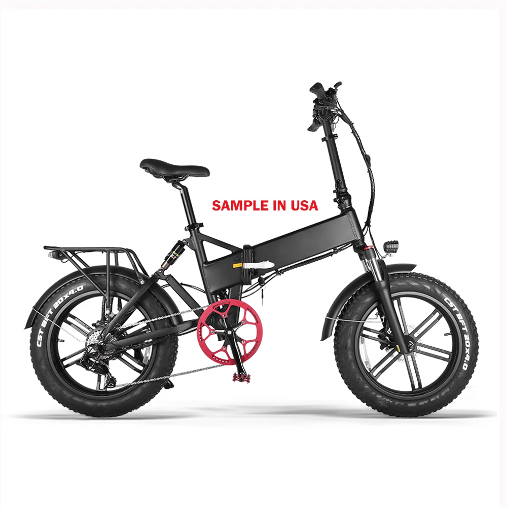  Akkubici OEM bafang задний мотор фара для электровелосипеда в Складная 20 дюймов фэт Электрический полной подвеской интегрированный с толстыми покрышками складной