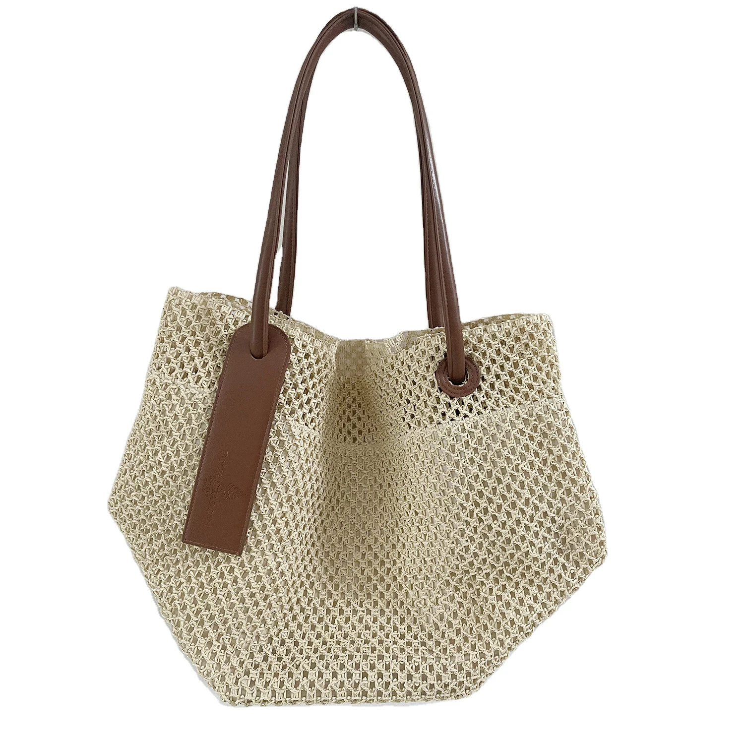 Wholesale customization luxury crochet bag handmade crochet raffia bag crochet bag