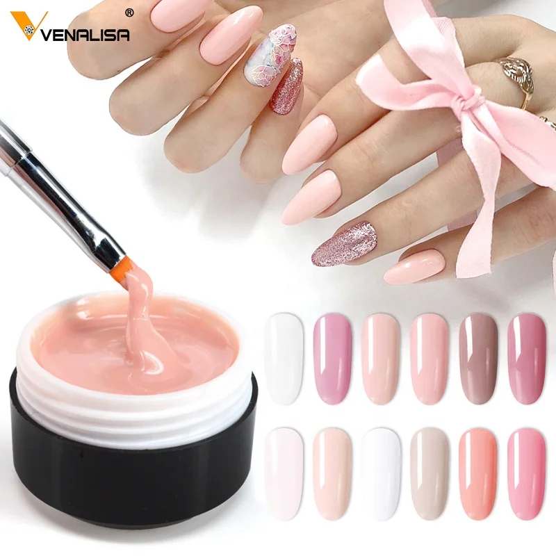 Gel Builder Professional Nail Supplies OEM Nail Extension Gel Manicure Liquid 15ml UV Building Hard Camouflage Gel Polish