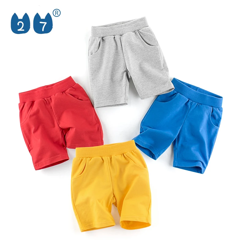 
2021 Hot Sale 100% Cotton Breathable Boys Short Pants Wholesale Boys Beach Summer Shorts 
