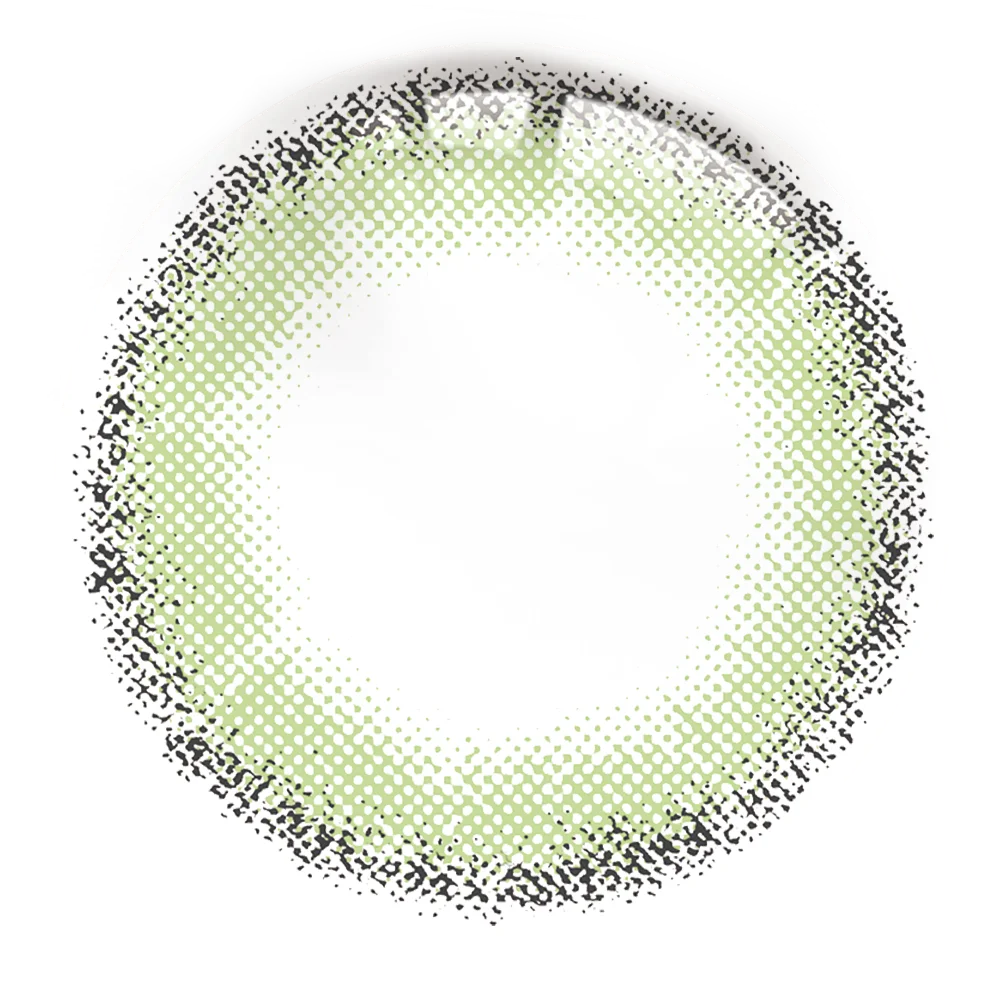 soft natural colored contacts lenses cosmetic wholesale color contact len Private label Cokoeye TU7-green