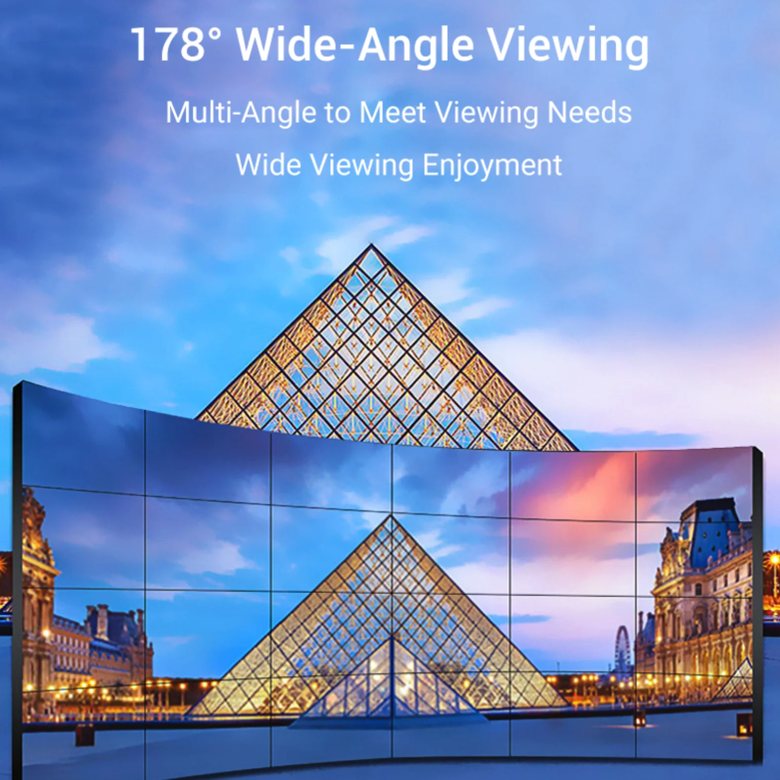 46 49 55 Inch Indoor Full Hd 3x3 Video Wall Monitor Ultra Narrow Bezel Lcd Video Wall 1080p Video Wall Display