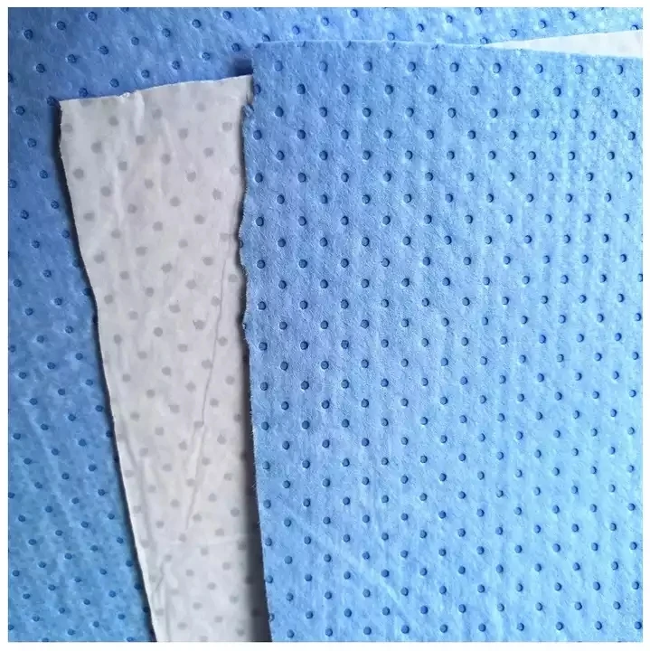 Low MOQ Low price PE film laminated SMS SMMS non woven fabric for hospital medical