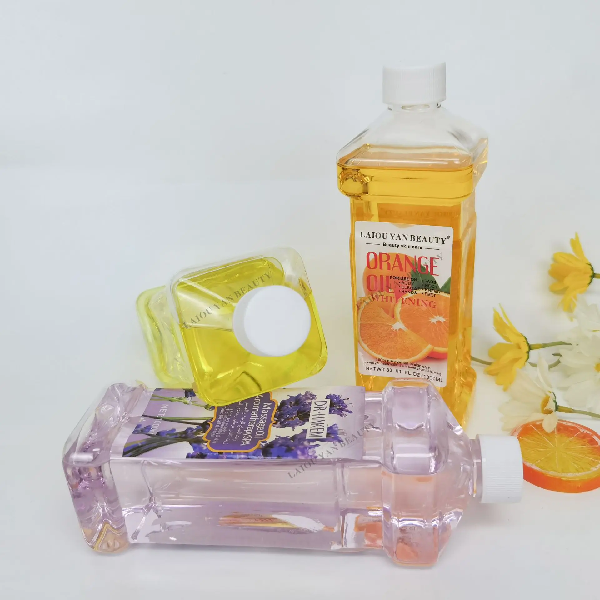 Whitening Soothing Coconut Chamomil Lavande Oil Face And Body Thai Massage Spa Oil Beauty Skin Care Essential Oil 500ml