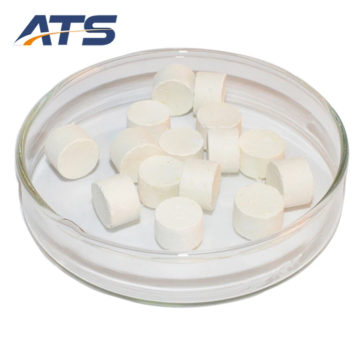 hot sell factory price high quality white zinc sulfide tablet optical vacuum coating material zns for Anti-counterfeiting film