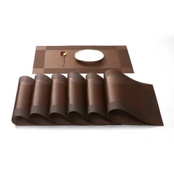 Round woven placemat table mat non-slip napkin coaster kitchen decoration