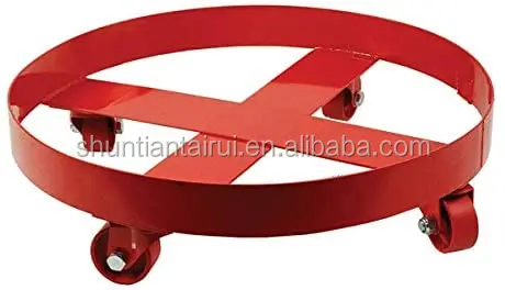 
high quality round metal 30 gallon drum dolly 