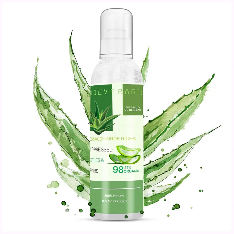 
100% Natural Facial Moisturizer Aloe 99% Soothing Gel 