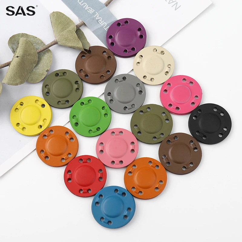 SAS Wholesale Sewing Supplies Magnetic Invisible Magnet Metal Handmade DIY Clothing Buttons