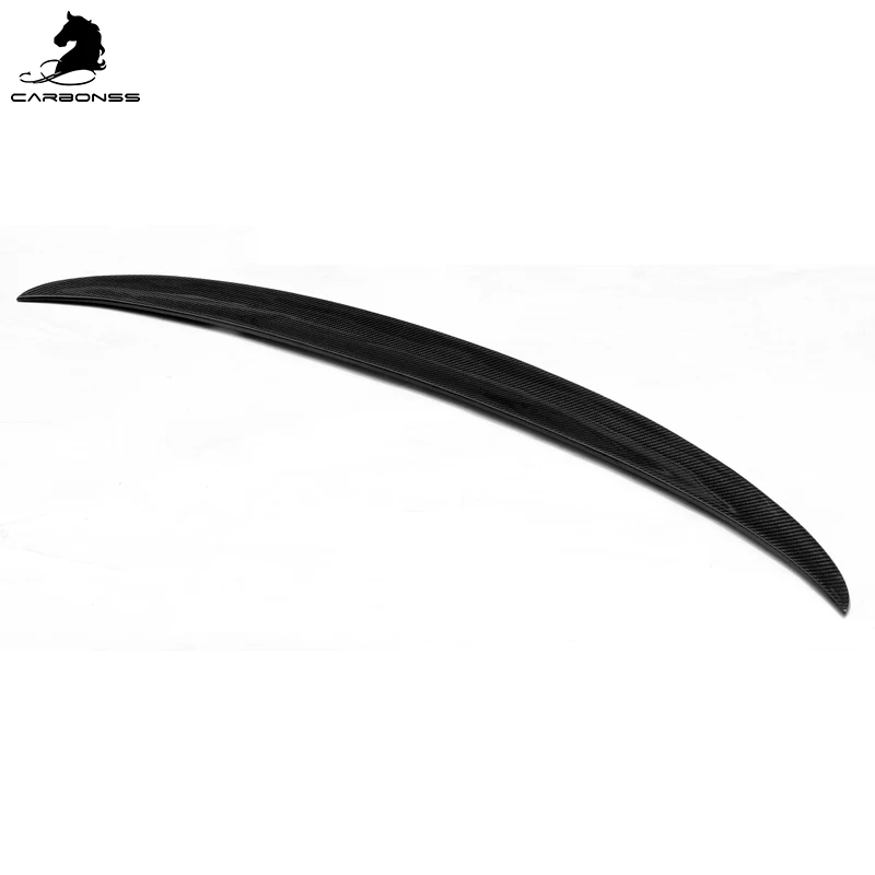 P TYPE REAL CARBON FIBER FIT FOR BMW 5 SERIES G30 REAR WING BOOT SPOILER 2017+