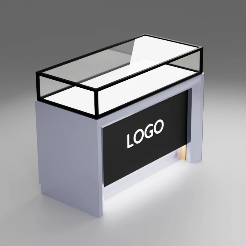 Cellphone Repair Store Shop Decoration Cell Phone Display Showcase Mobile Shop Design with Mobile Phone Counter