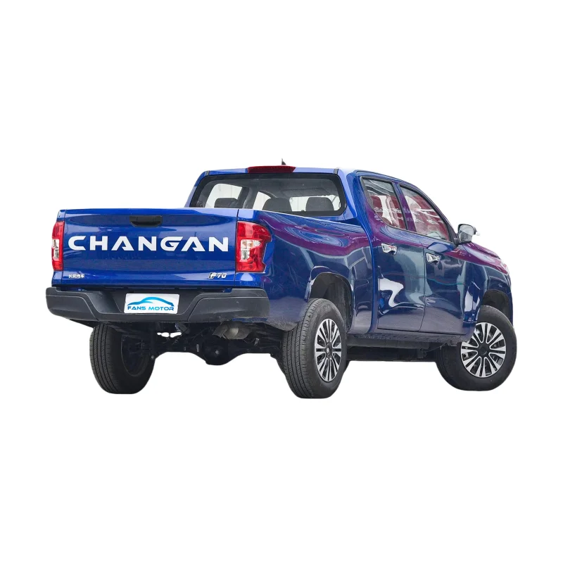 New 2024 Chinese Chang An F70 Blue Whale Blue Color 2.0T 233Hp Gasoline Pickup Automatic Edition
