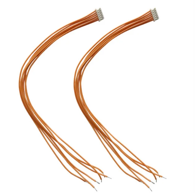 Factory Custom 10Pin ultra-thin 1.25mm gold-plated terminal cable Battery cable Aviation harness