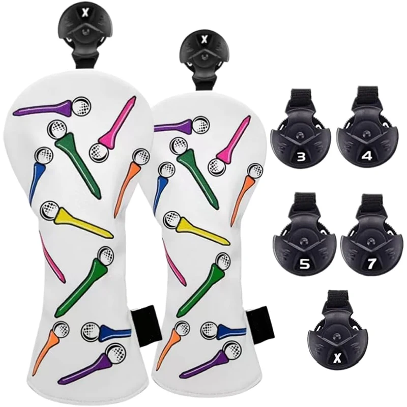 Embroidery Golf Head Covers Set for Golf Enthusiasts