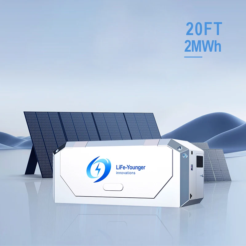 2MWH Battery Integrated Container Commercial Industrial Energy Storage System Solar Power Bess Container Scale Battery Storage