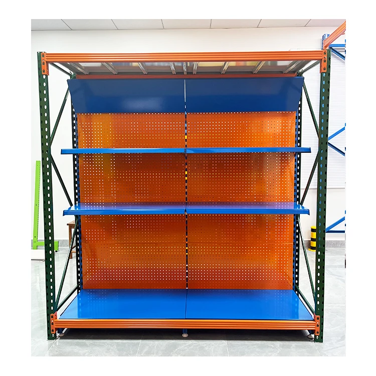 New Type Supermarket Shelving Metal Equipment Display Rack Grocery Shelves In Guangdong
