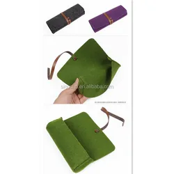 Fashion promotional recycled felt bag custom logo ladies shoulder bag shopping bag