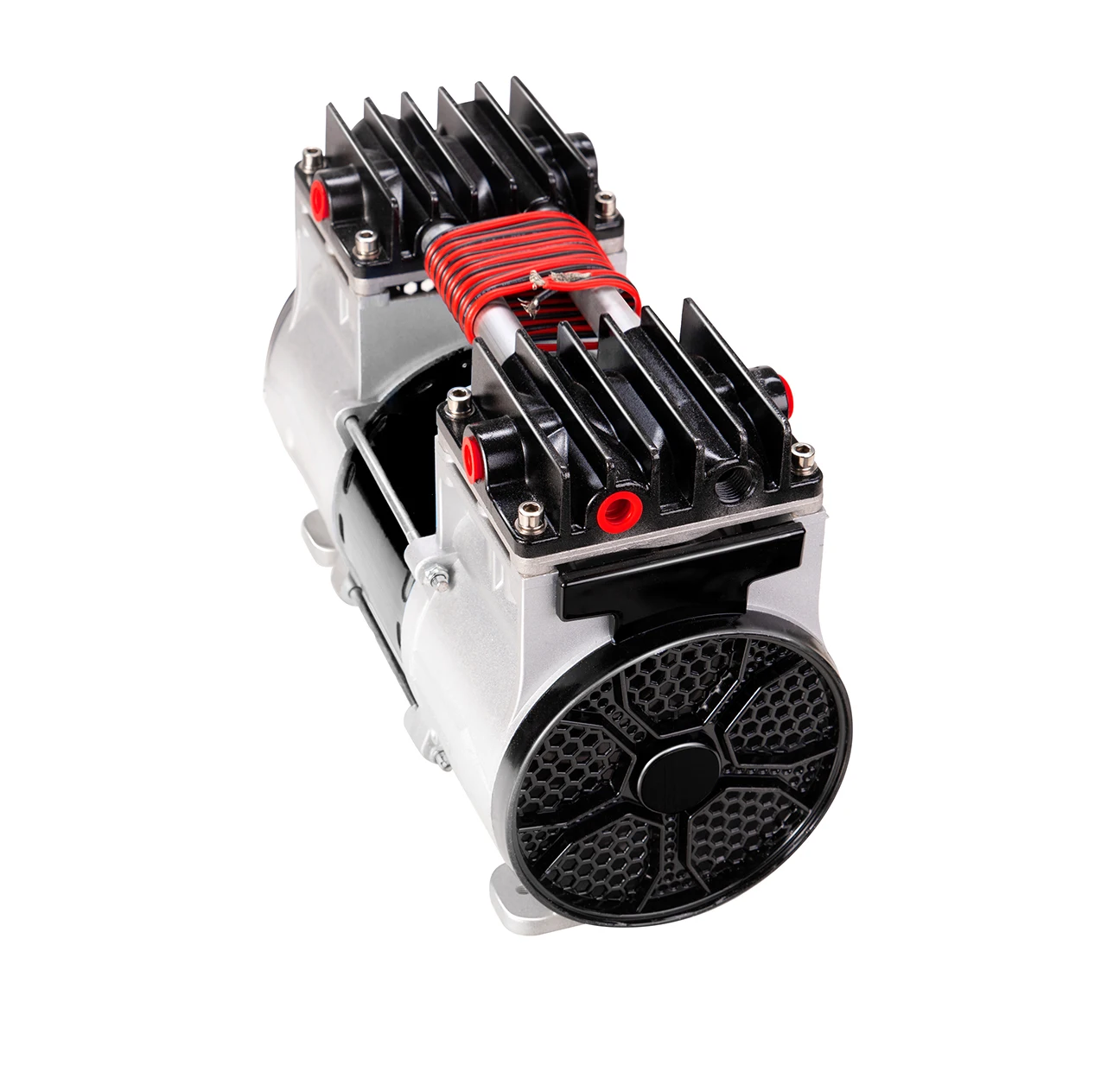 New design 1HP air compressor oil free small compressor 650W double cylinder air compressor for dental chair