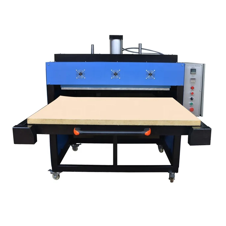 120*150 cm Factory price large format Combo pneumatic double work table Heat Press Machine Sublimation Machine underskirt stays