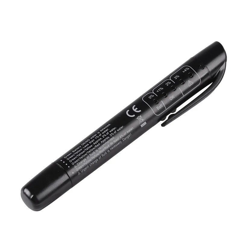 Auto Liquid testing Brake Fluid Tester pen 5 LED indicator display for electronic detection pen brake fluid oil tester
