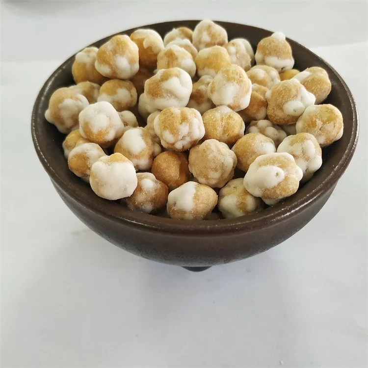 
Wholesale snack food wasabi chickpeas mustard flavor chickpeas 