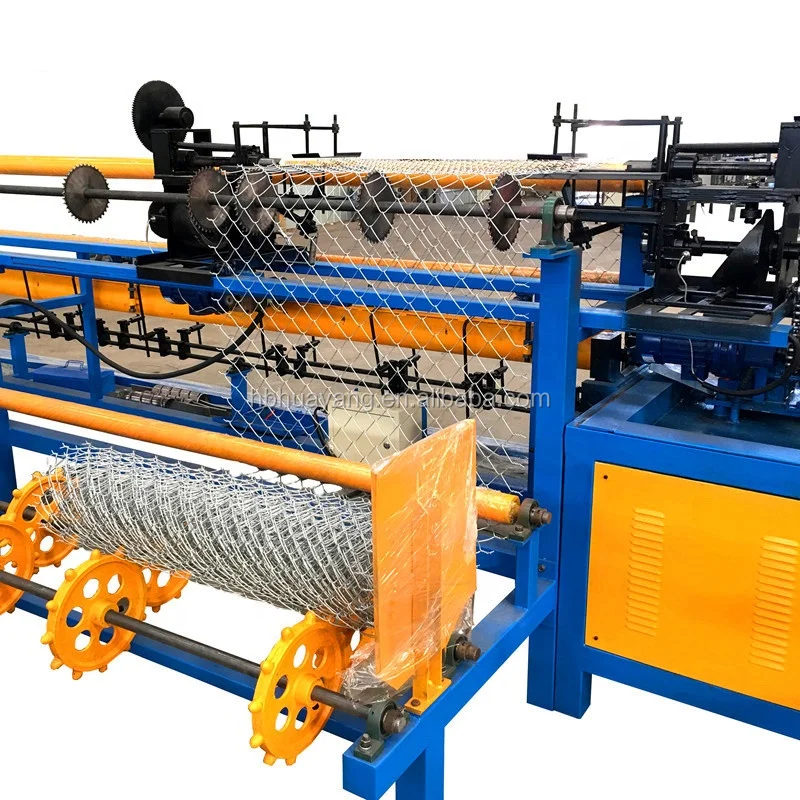 Factory Supplying Automated Full Automatic Gabion Chain Link Machine
