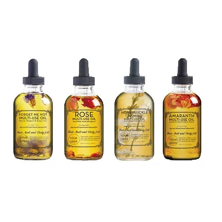 OEM/ODM hot sale organic dry flower essential oil skin care peony multi-use plant oil hair oil for massage