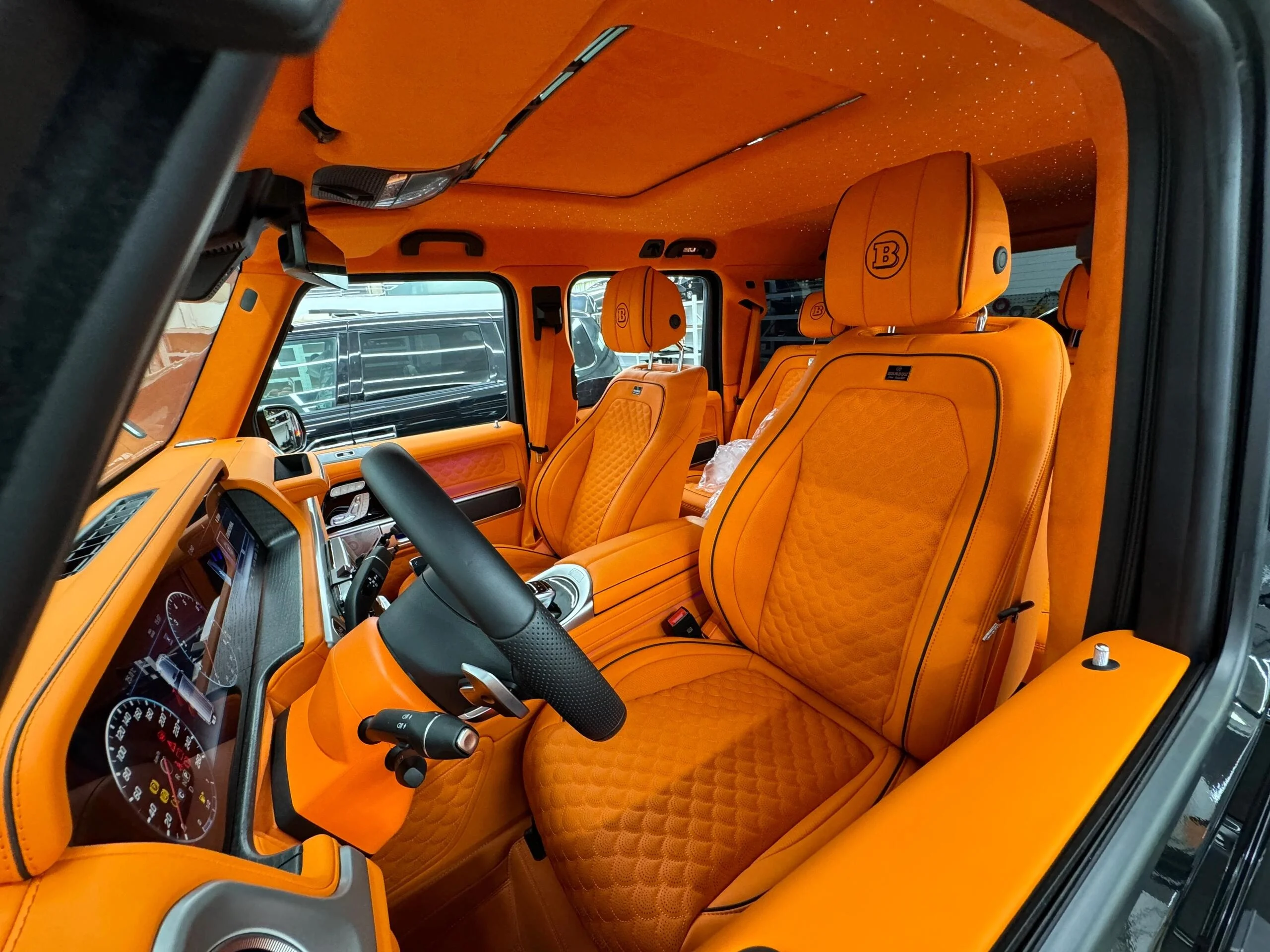 JD-MCMA 2002-2018 Style W463 Upgrade W464 2019+ G Class For Car Interior Upgrade Kit