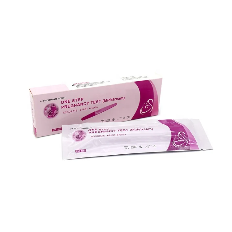 
Urine HCG pregnancy test midstream 