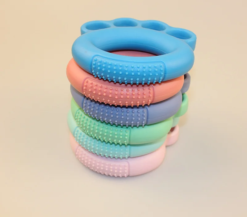 High Quality Silicon Ring Portable Finger Exerciser Finger Force Exercise Trainer Training Stretcher Hand Grip