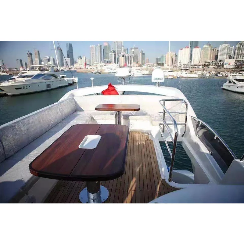 16.87m fiberglass sport boat 55ft yacht luxury boat cabin cruiser 12 passenger speed boat internal-combustion engine