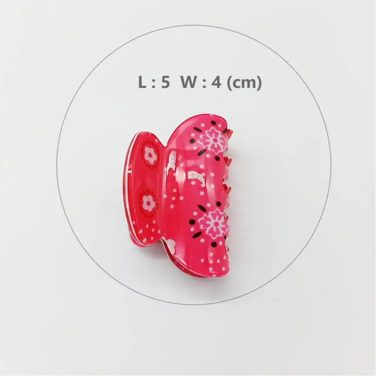
Wholesale jelly Acrylic acetate for Women thick hair claw clip Lovely baby girls hair bows barrettes hair clips 