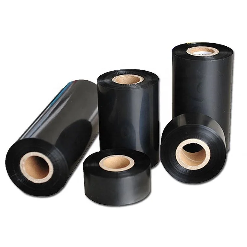 FINERAY Washable Printed Resin Barcode Ttr Ribbon 30mm* 300m Thermal Transfer Ribbon For Satin Label