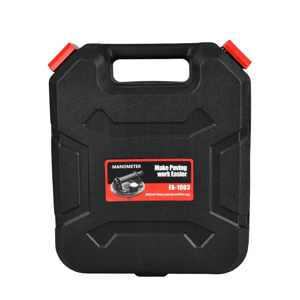 Glass Vacuum Suction Cup Lifter Heavy Duty Hand-held Vacuum Panel Lifter, Powerful Industrial Glass Sucker Carrier with Handle