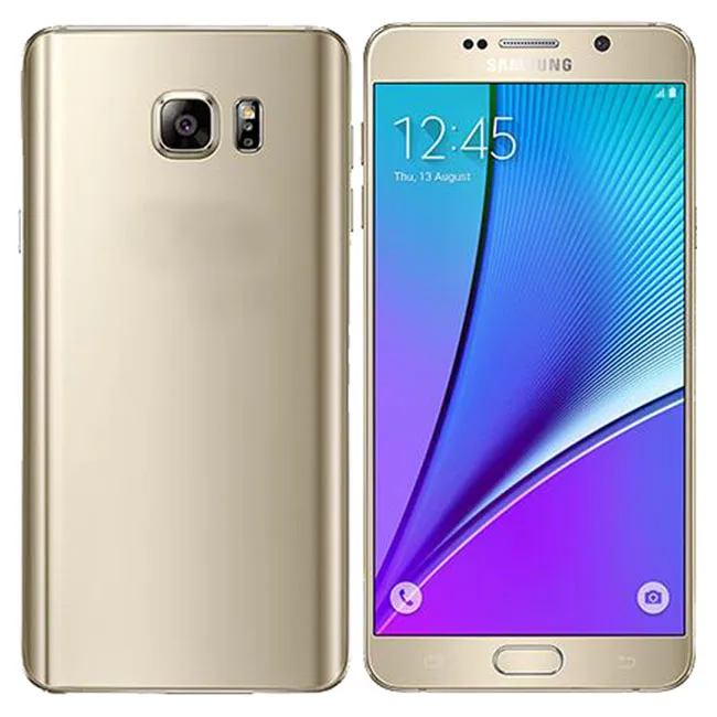 Для Samsung Galaxy Note 5 N9200 Восстановленный телефон 5,7 дюймов две SIM-карты Восьмиядерный 4 Гб ОЗУ 32 Гб ПЗУ 16 МП 4G LTE телефон 1 шт.
