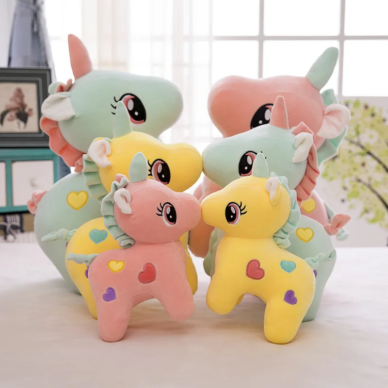  Наиболее продаваемые товары squishmallow вниз хлопок Единорог захватить машина кукла плюшевые свадебный подарок Прочие для