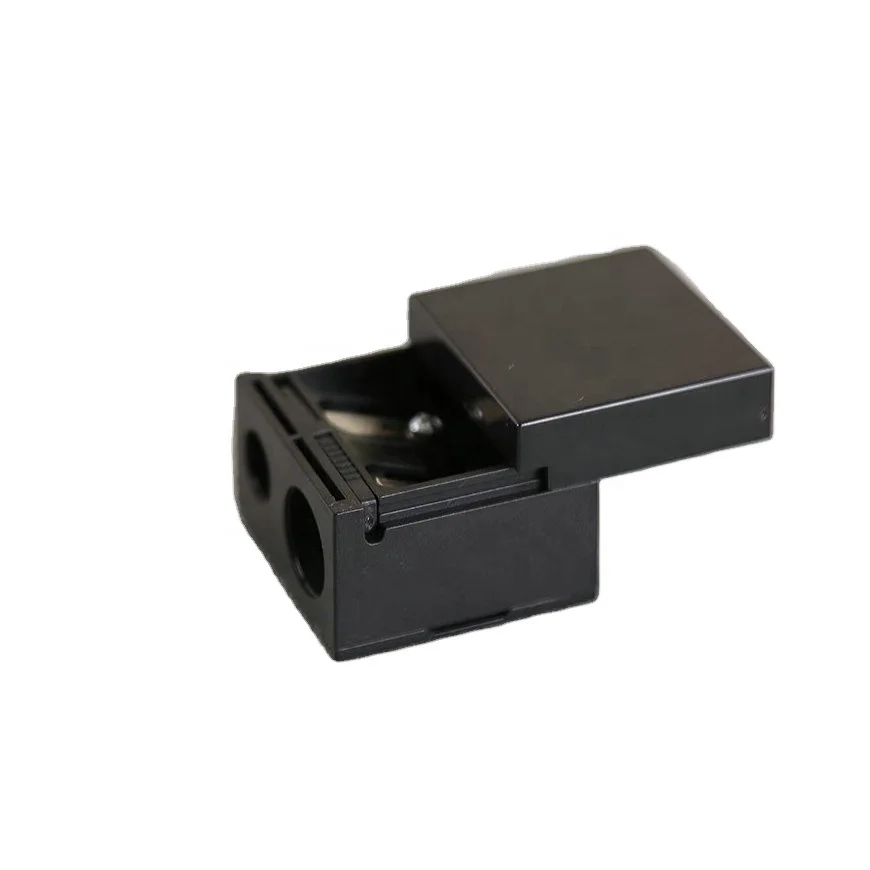 Single Double Hole Cosmetic Eyebrow Makeup Pencil Sharpener
