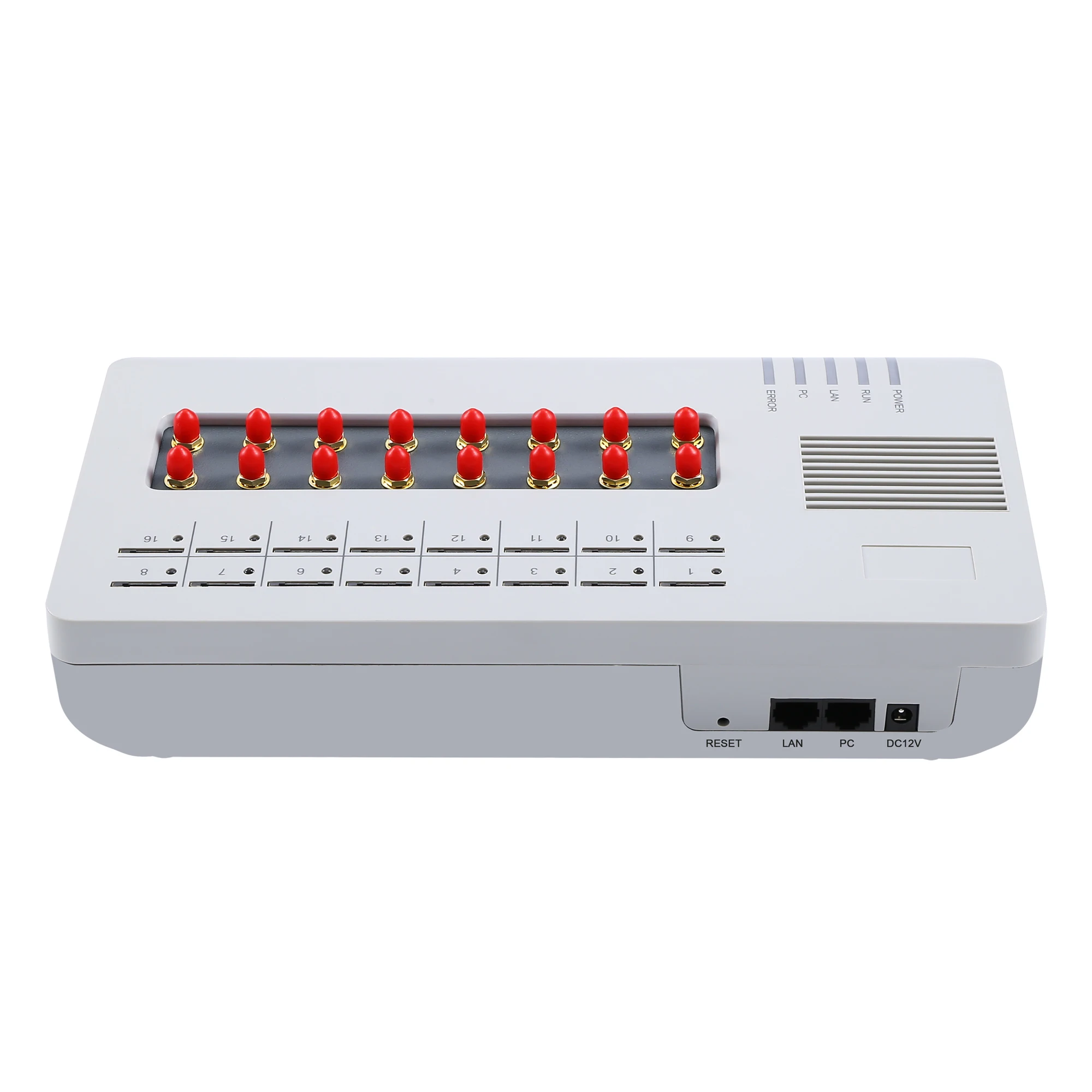 Hot sale voip product Goip 16 port gsm gateway sip sim asterisk voip gateway sim box gateway voip