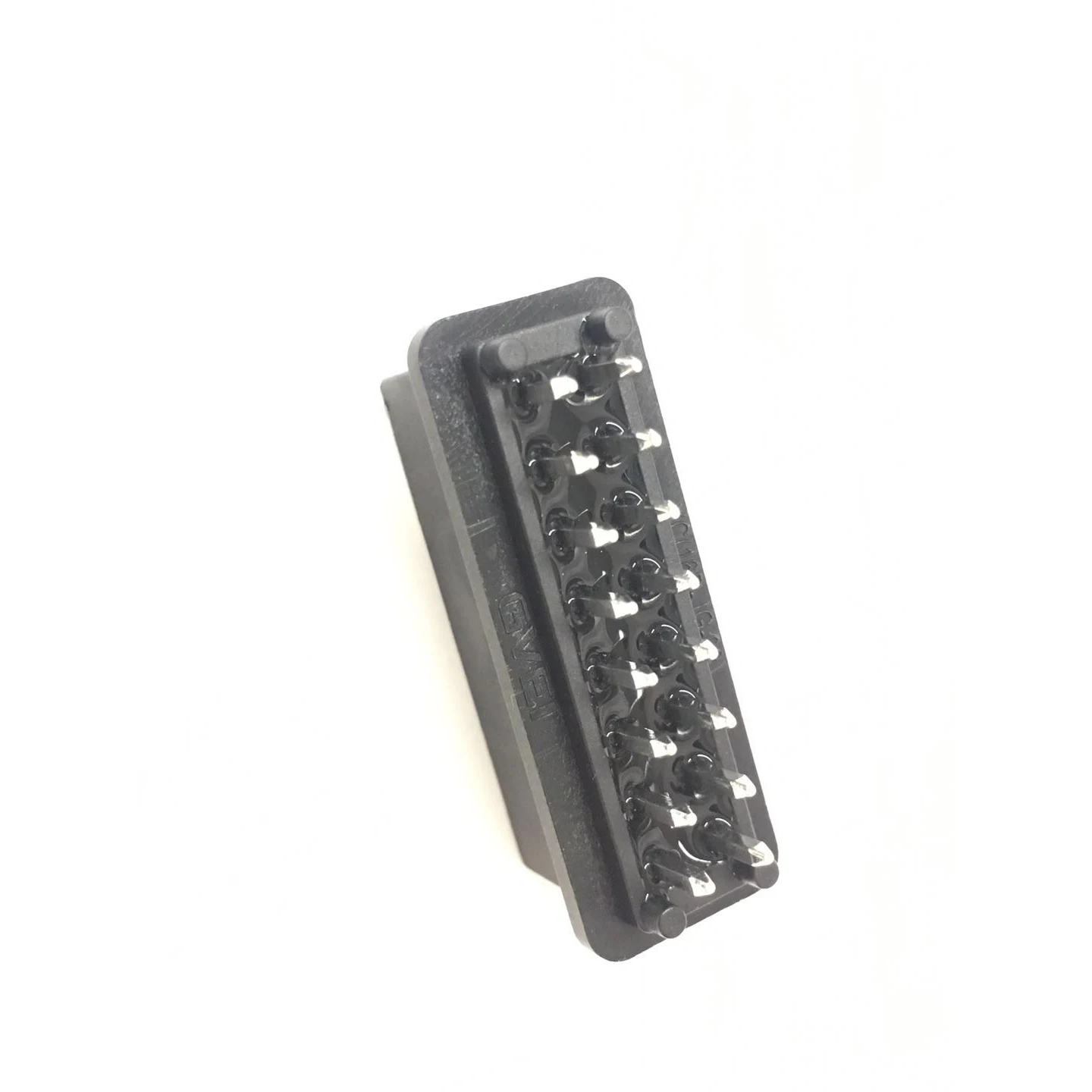 Hot sell high quality controller used PCB connector,auto connector,ECU connector 16P Black pin connector