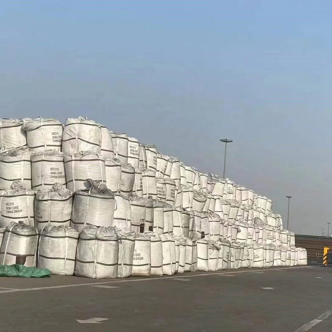 China Manufacturer 6-18mm 10-30mm Semi Coke for FeSi Production