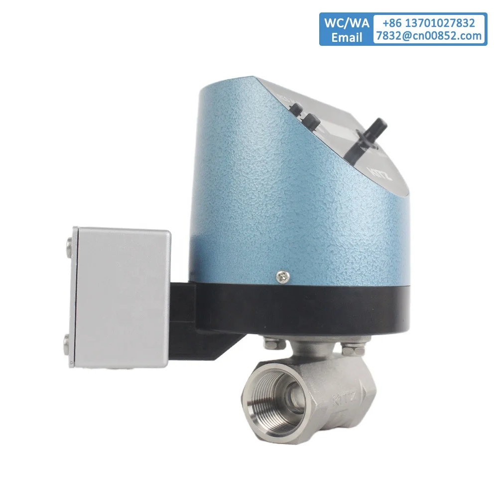 KITZ Type Electric Actuators/Class 10K stainless steel Ball Valves RDH124-UTE for general industries