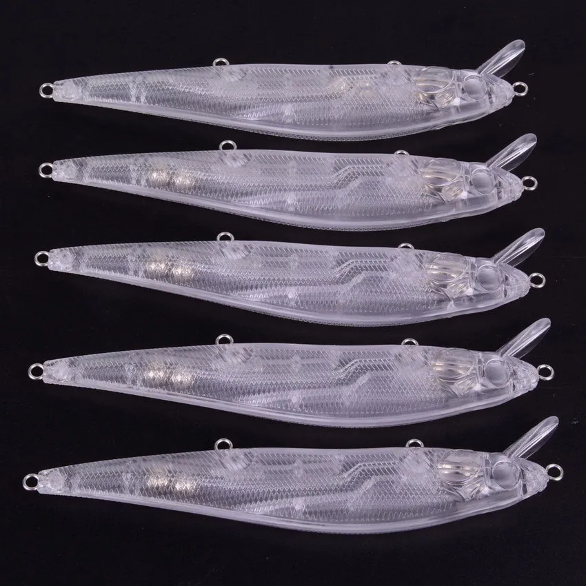 14Cm 10.5Cm 12Cm 8.5Cm Hard Baits Saltwater Sea Biomimetic Decoy Unpainted Fishing Lure Blank