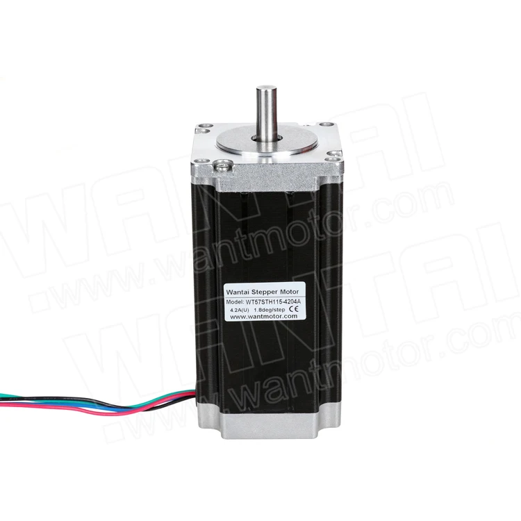 
1pc Wantai 4.2A 112mm WT57STH115-4204A 425oz-in high torque 57bygh nema 23 stepper motor 
