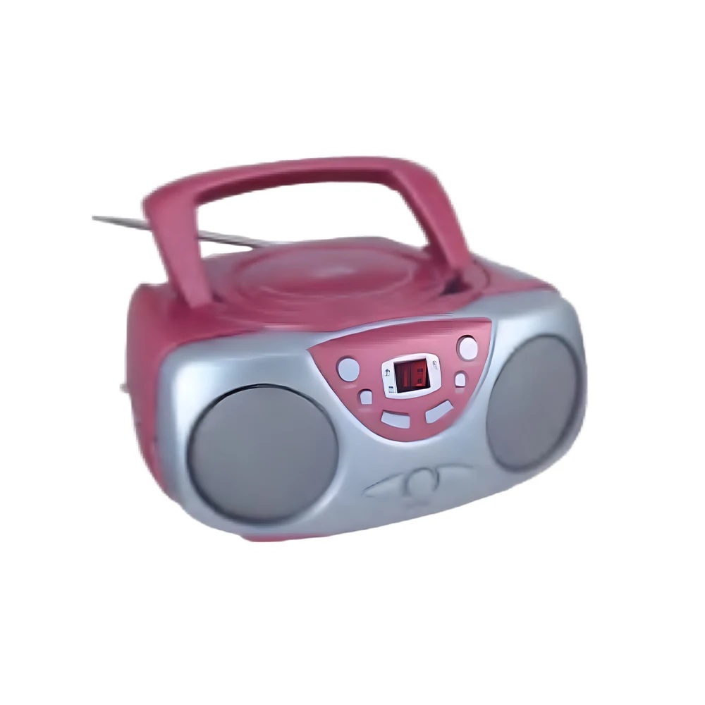 New Design portable CD player Am Fm Radio speaker LED Display retro Cassette player