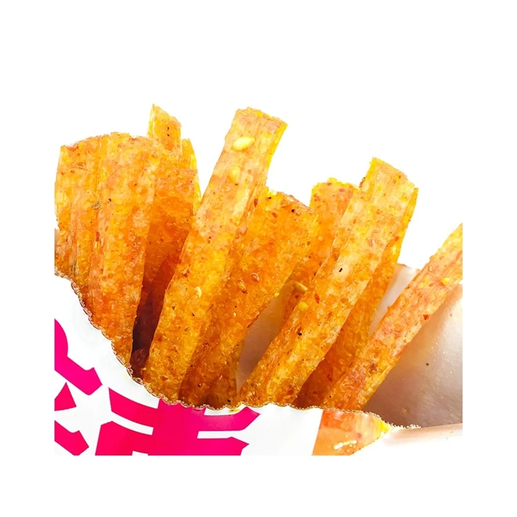 New Product Hot Sale Spicy Strips Snack Fantianwa 68g Organic Food