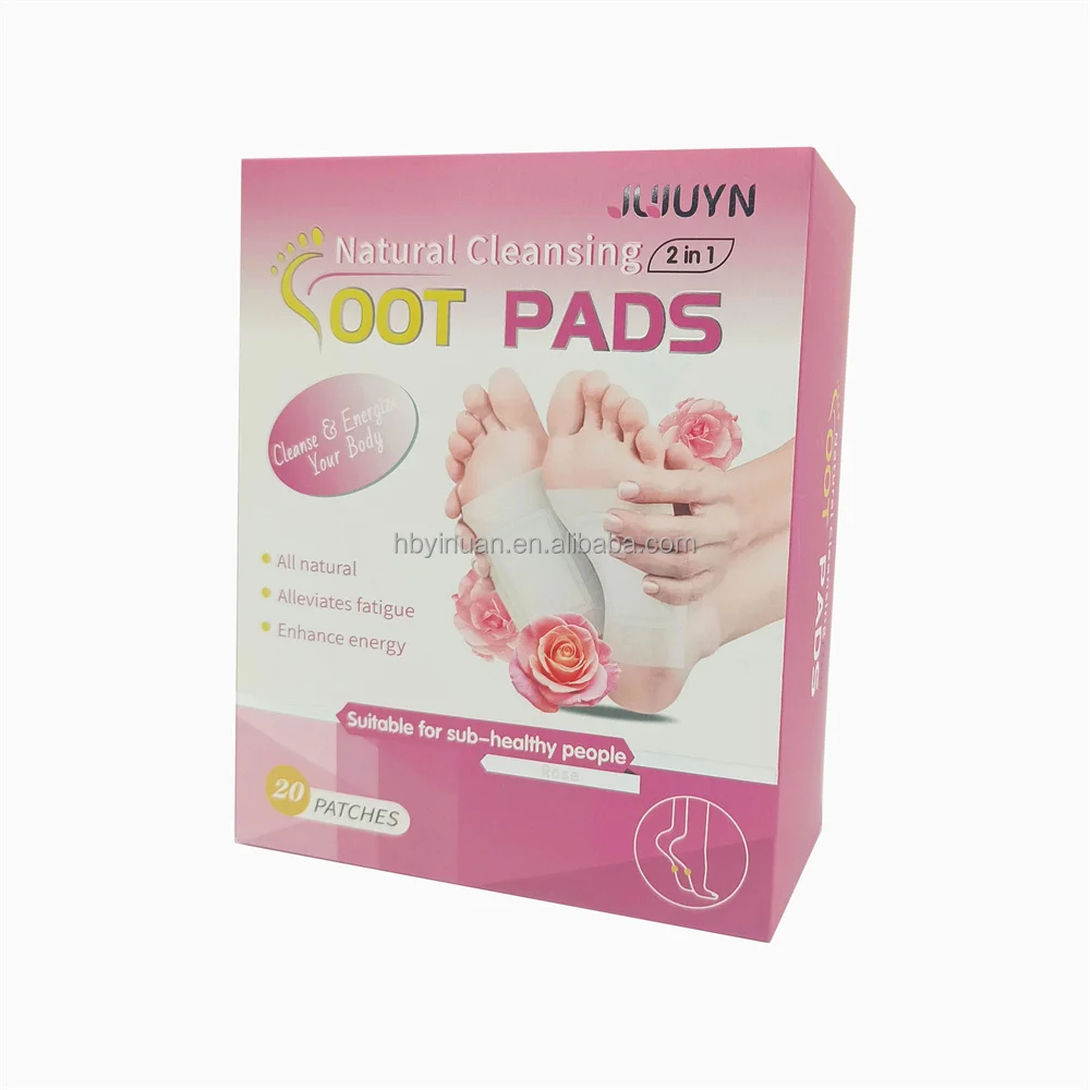 Most Selling Product Custom Deep Cleansing 2 In 1 Foot Pads Health Care Products Foot massage Pad Detox Foot Pads