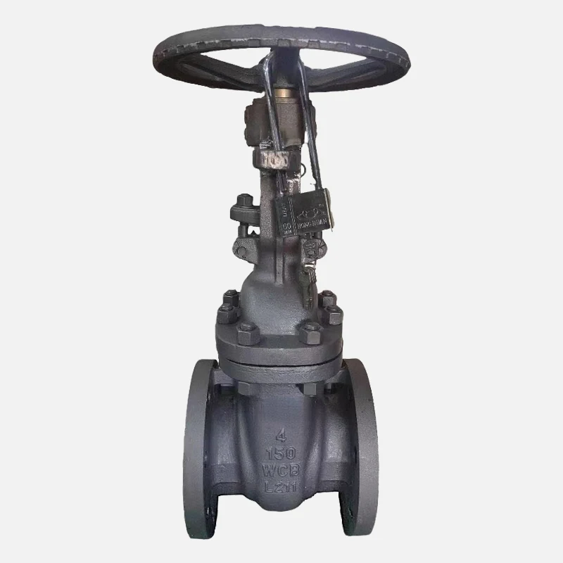 Lock API600 gate valve Carbon steel cast steel WCB High temperature and high pressure manual steam Factory direct sales