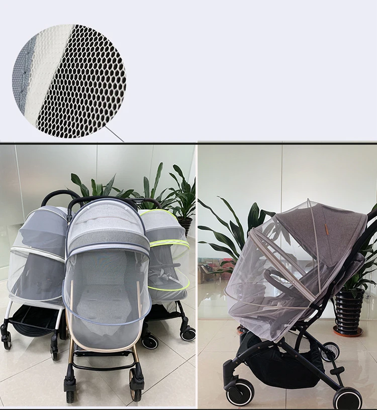 Mosquito Net for Stroller Perfect Bug Net for Strollers Durable Net Cover for Bassinet