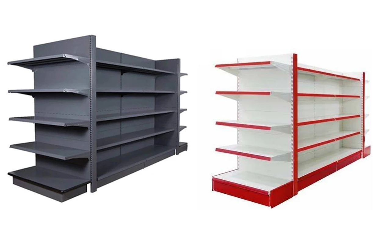 Gondola Retail Shelving Wall Display with 5 Shelves shop display shelving gondola supermarket shelving