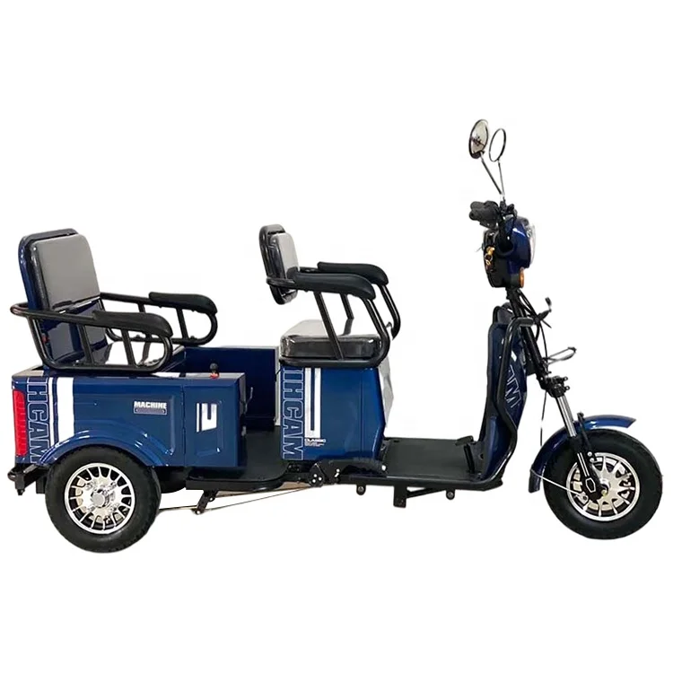 Multi-functional tricycle electric bicycle 3 wheel electric bike for passenger and cargo delivery